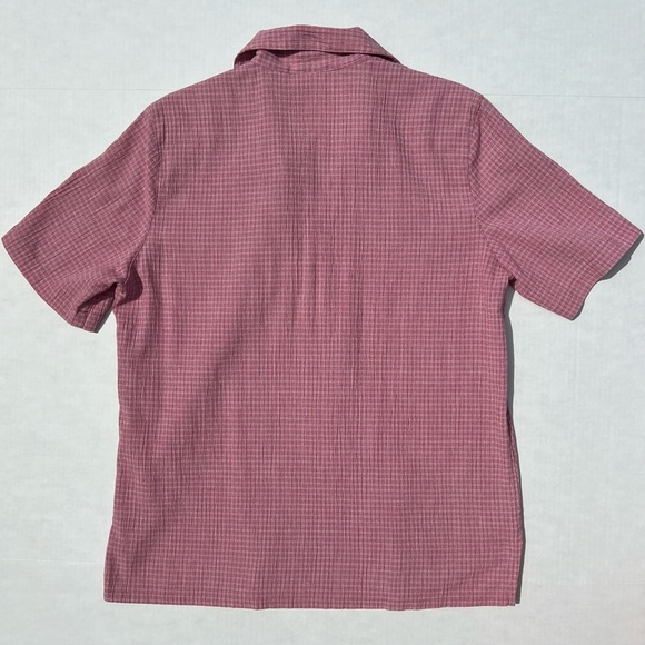 Vintage Koret red checkered beaded button down shirt - Picture 5 of 5